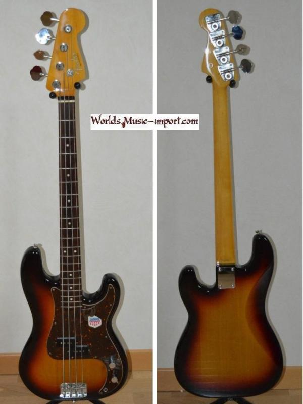 V E N D U E... FENDER Precision Bass PB'62-US 2005 3TS japon import *OCCASION*