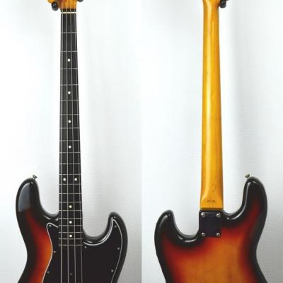 VENDUE... FENDER Jazz Bass 62' SB vintage 1987 Japon Import *OCCASION*