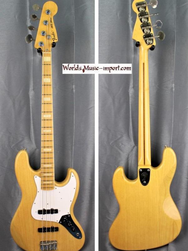 VENDUE... FENDER Jazz Bass JB'75-US VNT ASH 2001 japon import *OCCASION*