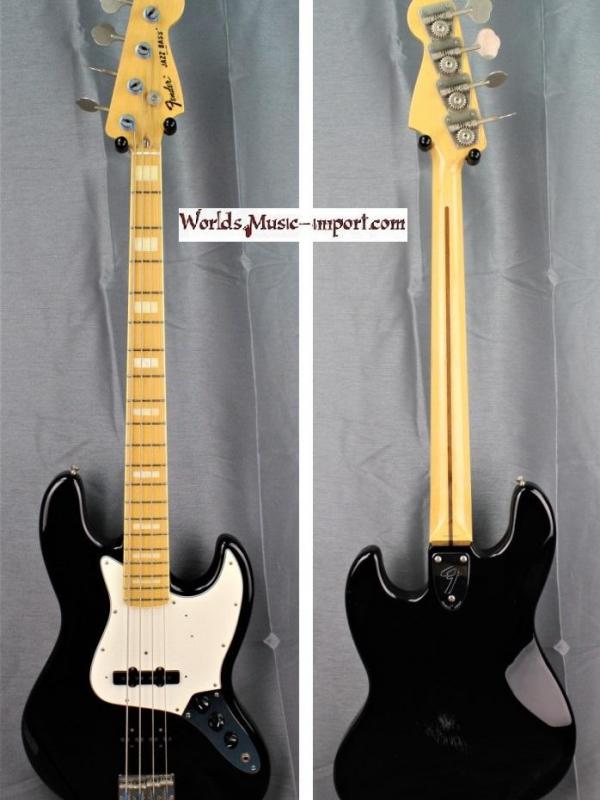 VENDUE... FENDER Jazz Bass JB'75-US BLK 1997 japan import *OCCASION*