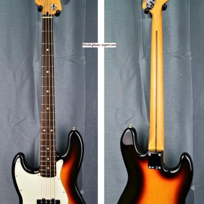 VENDUE... Fender Jazz Bass Standard LH 'gaucher' sunburst 2009 import *OCCASION*