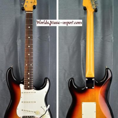 VENDUE... FENDER Stratocaster ST'62 Reissue 1999 3 Tons Sunburst japon import *OCCCASION*