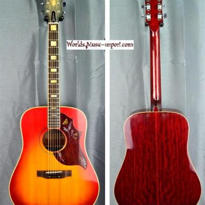 VENDUE... ARIA Folk Hummingbird Custom WH25 CherrySunburst 1971 Japon import *OCCASION*