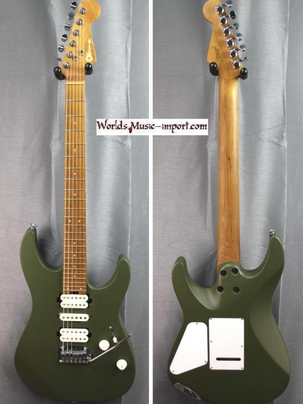 CHARVEL Strat' DK24 Matte Army Grab 2019 *OCCASION*