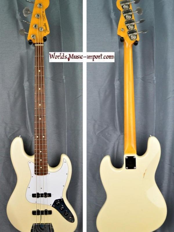 VENDUE... FENDER Jazz Bass JB'62 WH 1993 'Order Made' japon Import *OCCASION*