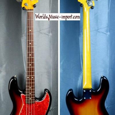 VENDUE... FENDER Jazz Bass JB'62-US 3TS 2000 Japon import *OCCASION*