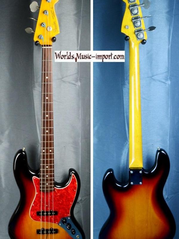 VENDUE... FENDER Jazz Bass JB'62-US 3TS 2000 Japon import *OCCASION*