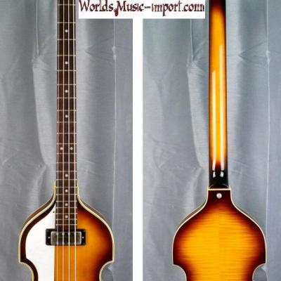 V E N D U E... GRECO VB-80 LH bass violin 'GAUCHER' 2001 Sunburst Beatles japon import *OCCASION*