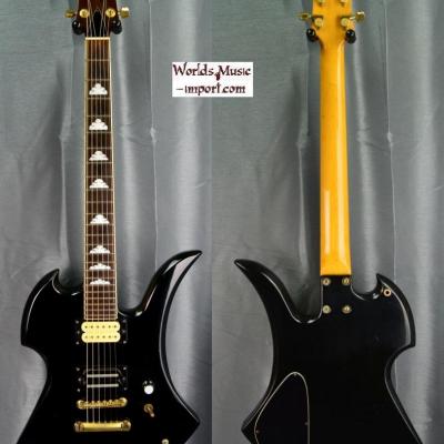 VENDUE... FERNANDES Mockingbird MG-100X Hide signature 1991 black Japan import *OCCASION*