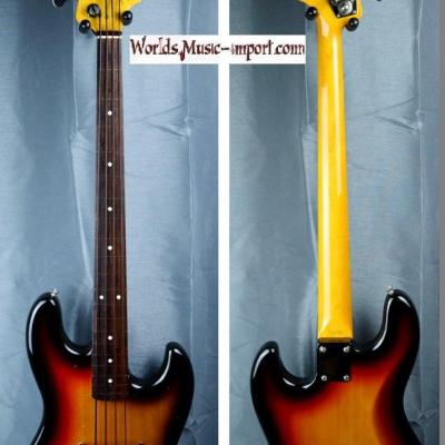 VENDUE... FENDER Jazz Bass JB'62-US FL 3ts Fretless 2004 japon import *OCCASION*