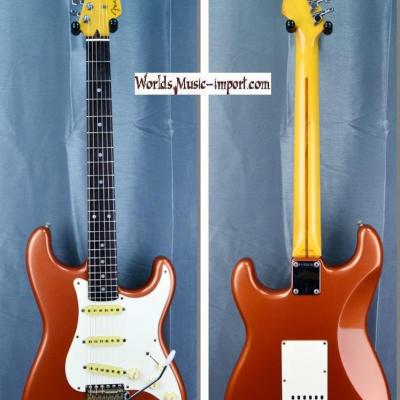 VENDUE... FENDER Stratocaster ST'62 Burgundy Mist Metallic  'Order made' RARE 1988 japon import *OCCASION*