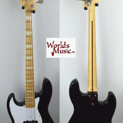 VENDUE... FENDER Jazz Bass '75 LH BK 2010 Gaucher JAPON Rare Import *OCCASION*