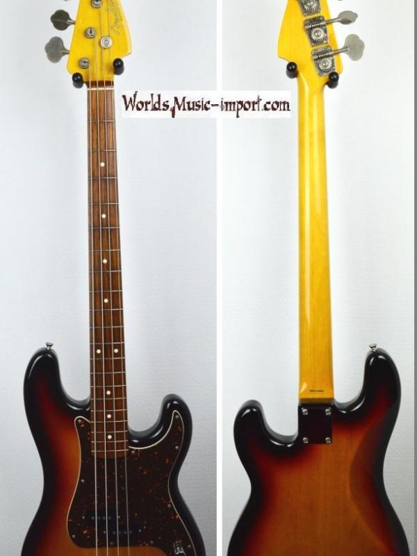 VENDUE... FENDER Precision Bass '62-US 3TS 2010 Japon import *OCCASION*