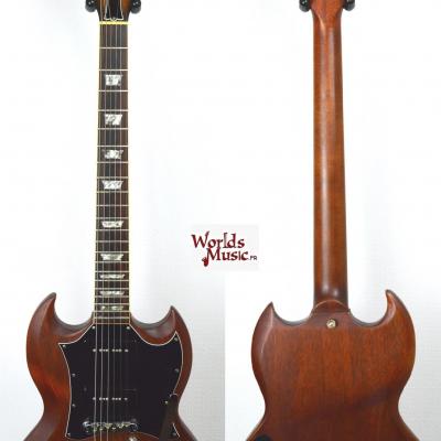 VENDUE... GIBSON SG Standard Bigsby 1986 Natural US Import! *OCCASION*