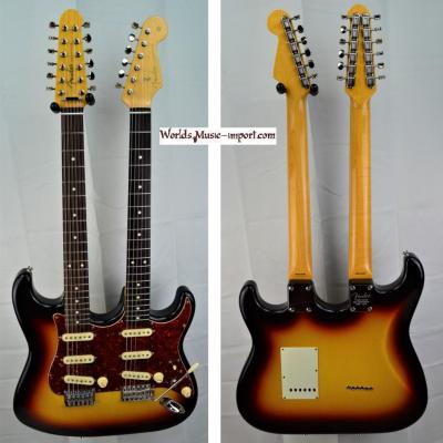 FENDER Stratocaster ST-W Double Neck 2012 - 3CS - 30th anniversary  RARE Japan import *OCCASION*