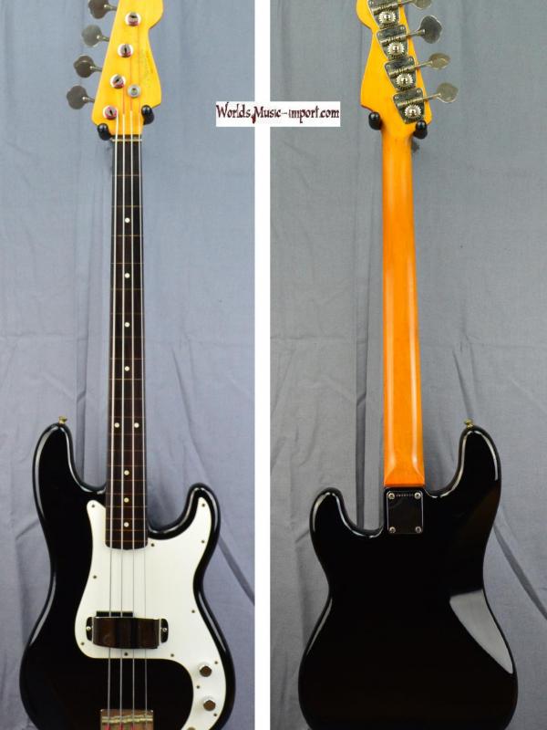 V E N D U E... FENDER  Precision Bass PB-62' FL 'fretless' 1984 - Black - 
