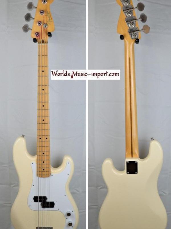 V E N D U E... FENDER Precision bass PB'57-US 1993 - VWhite - japan import *OCCASION*