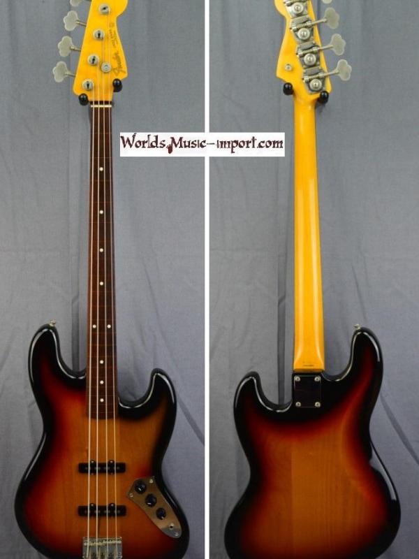 FENDER Jazz Bass JB-62' US FL 3ts 1995 'fretless' japan import *OCCASION*