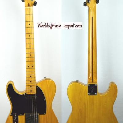 V E N D U E... Fender Telecaster 72' Left Hand 1998 ASH Natural Gloss Japan import *OCCASION*