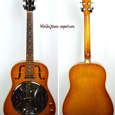 VENDUE... GRECO Resonator Dobro D-80PER 1992 Electro' TeaBurst Japan Import Japon*OCCASION*