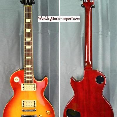 VENDUE... Fernandes Les Paul Standard LG60CS 1978 Cherry Sunburst 'stone series' Japan import *OCCASION*