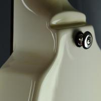 Epiphone gibson flyning v white 1998 korea japan import japon 7 1
