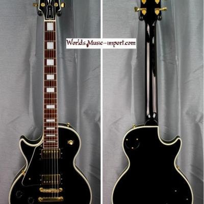 Epiphone by GIBSON Les Paul Custom LH Black 'gaucher' 2000 RARE japon import *OCCASION*