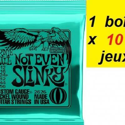 10 x Jeux Ernie Ball électrique 12/54 