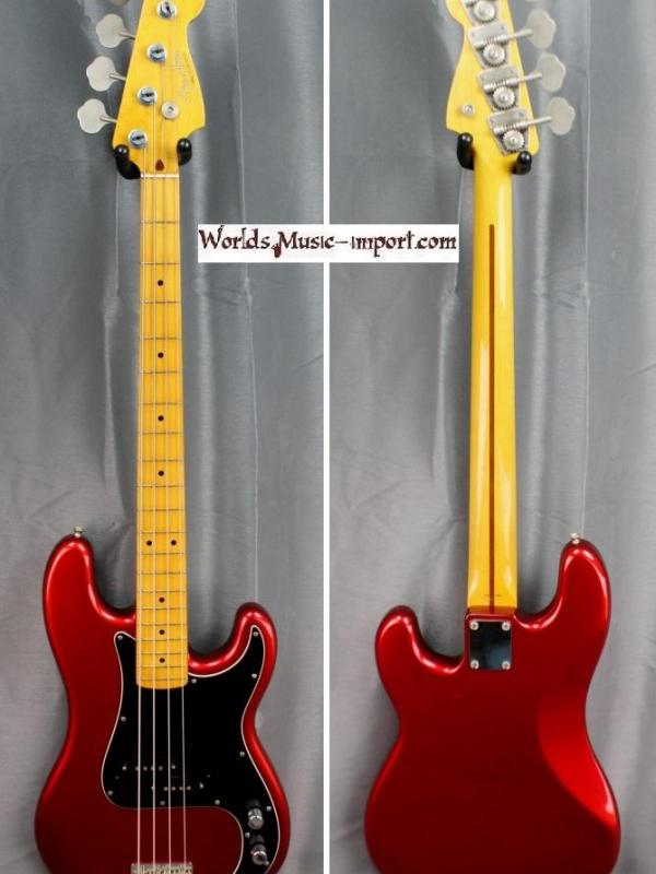 FENDER Precision Bass PB'57-DAL rare 1994 - CAR Candy Apple Red - Japan Import *OCCASION*