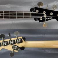 Fender ajb v 5 strings black japan japon 44 
