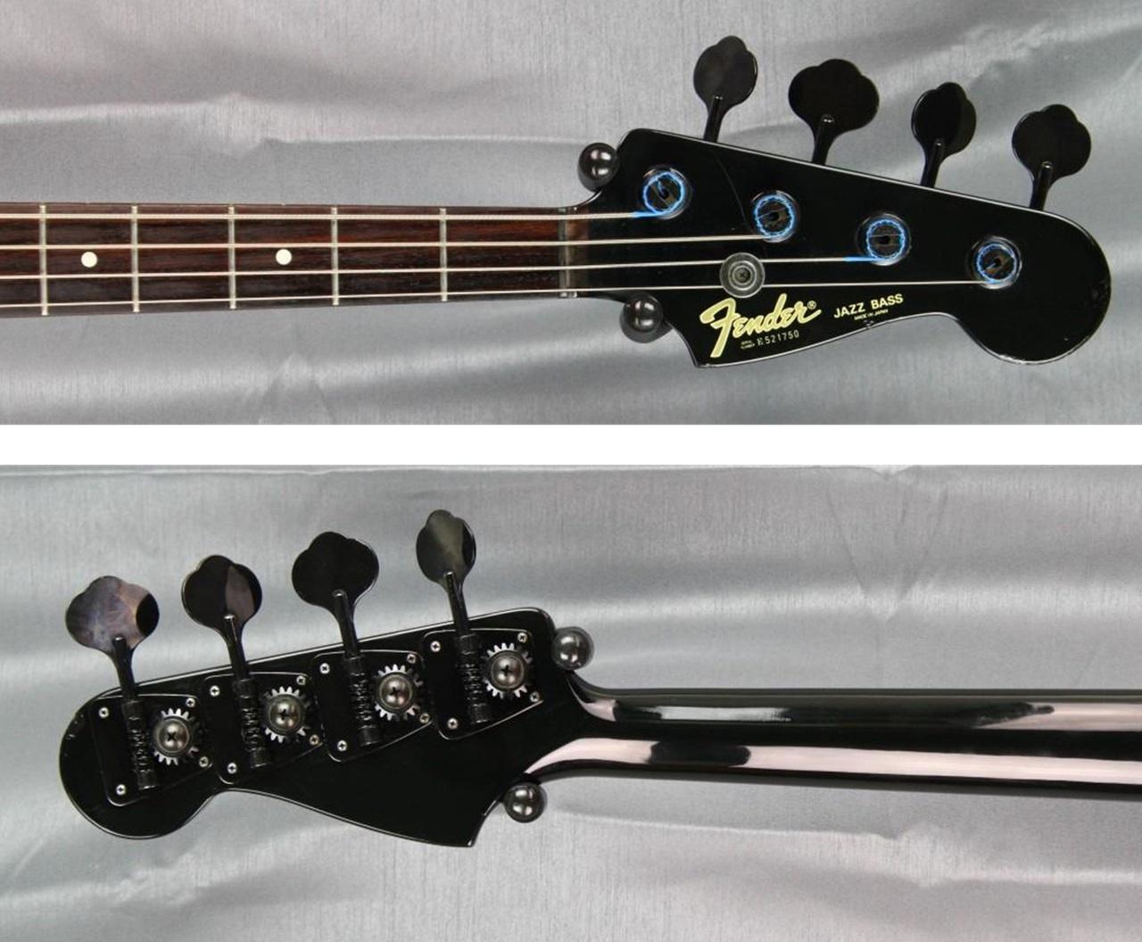 Fender jazz bass jb 555 rare alblack 1985 japan 1 