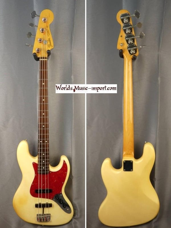 Fender jazz bass jb62 950 us white 1991 1990 japon japan 28 