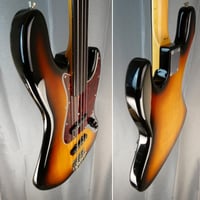 Fender jazz bass jb62 fl fretless 1989 3ts sunburst japon japan 3 