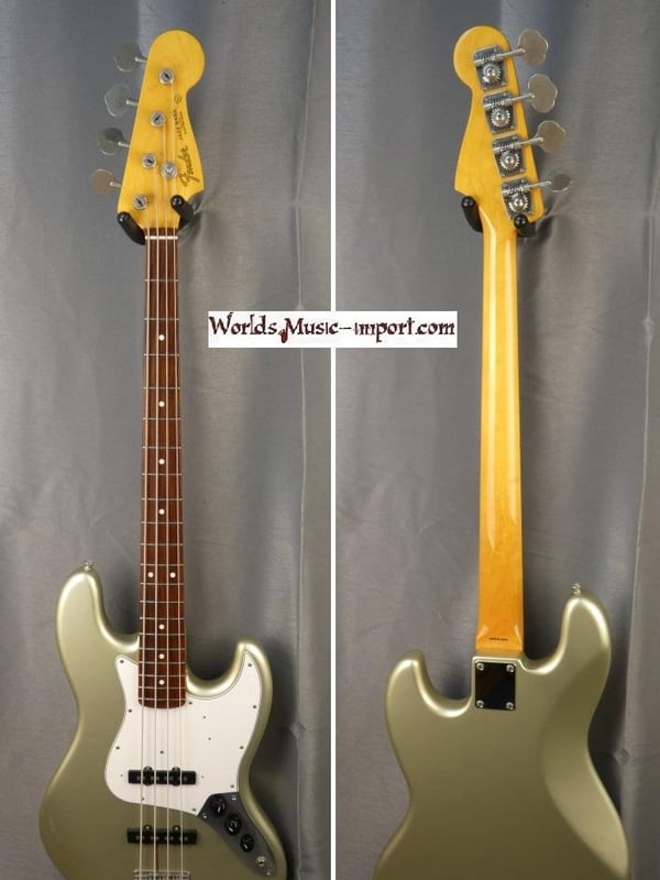 Fender jazz bass jb62 isl inca silver metal japon japan limited edition 13 