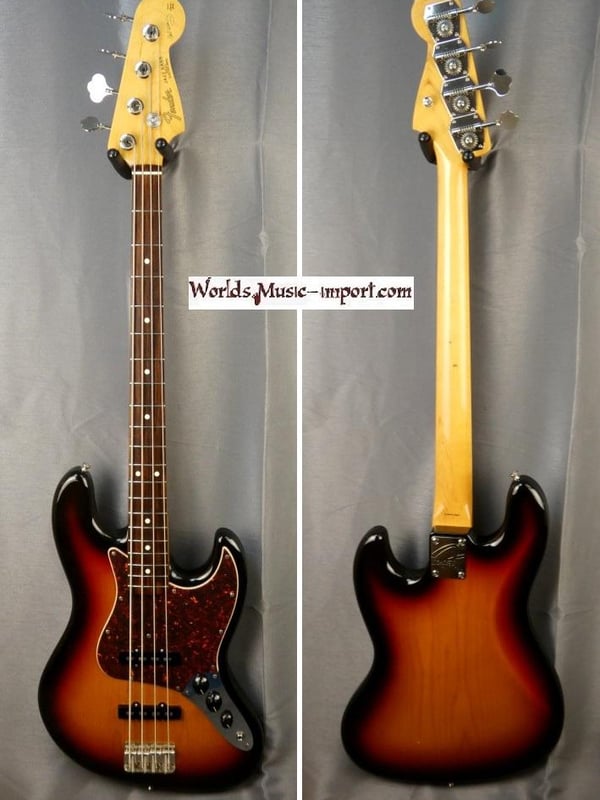 Fender jazz bass jb65 115nr 3ts 1998 limited edition noel redding japon japan import 23 