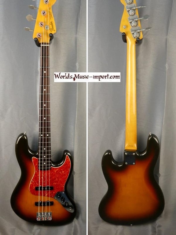 Fender jazz bass jbd62 3ts japon japan domestic 27 