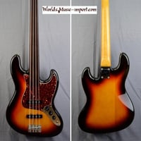 Fender jazz bass jbd62 fl japon japan 1987 fretless 5 