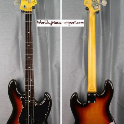 FENDER Jazz Bass JBD-62 1985 Nitro 'post JV' - 3TS sunburst - japan import *OCCASION*