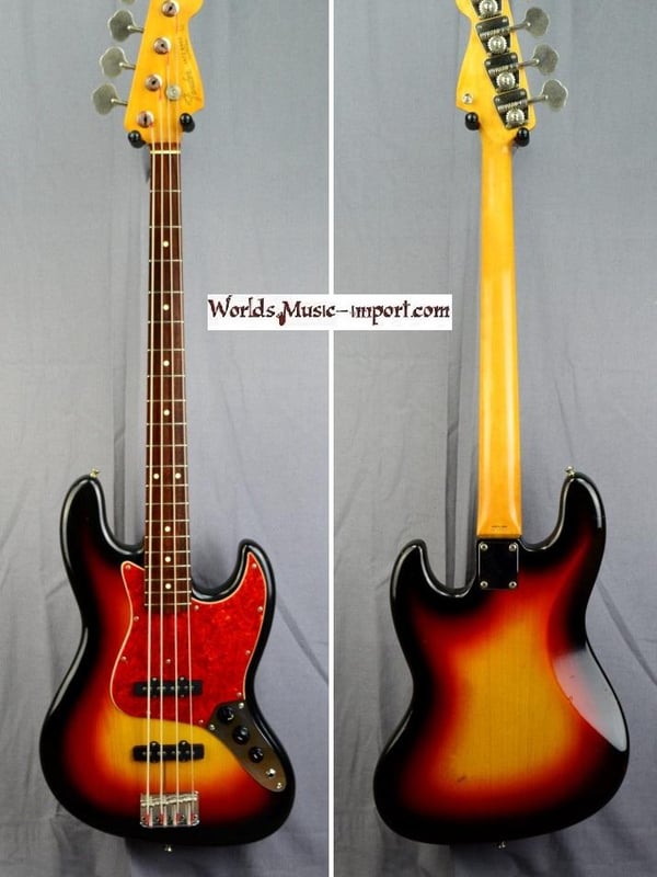Fender jbd62 us order made 3cs sunburst japon japan 16 