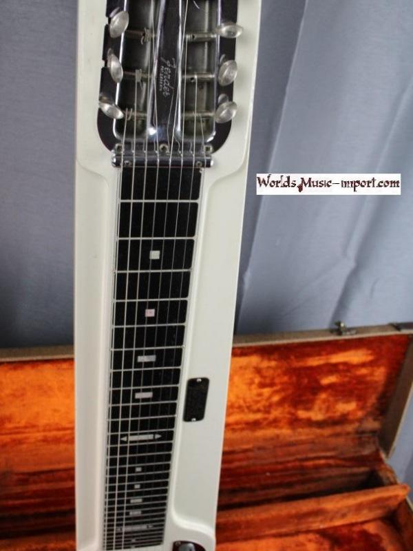 Fender lap steel white american import 12 