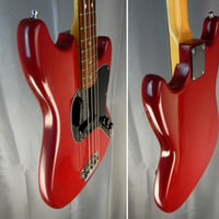 Fender musicmaster bass trans wine red usa 1978 12 
