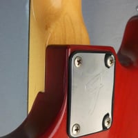 Fender musicmaster bass trans wine red usa 1978 15 