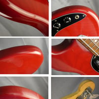 Fender musicmaster bass trans wine red usa 1978 18 