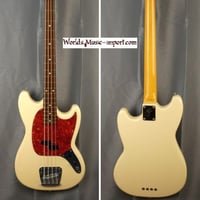 Fender mustang bass mb98sd white japon japan 10 