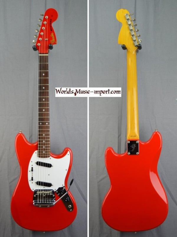 Fender mustang mg69 mh torino red japon japan 12 