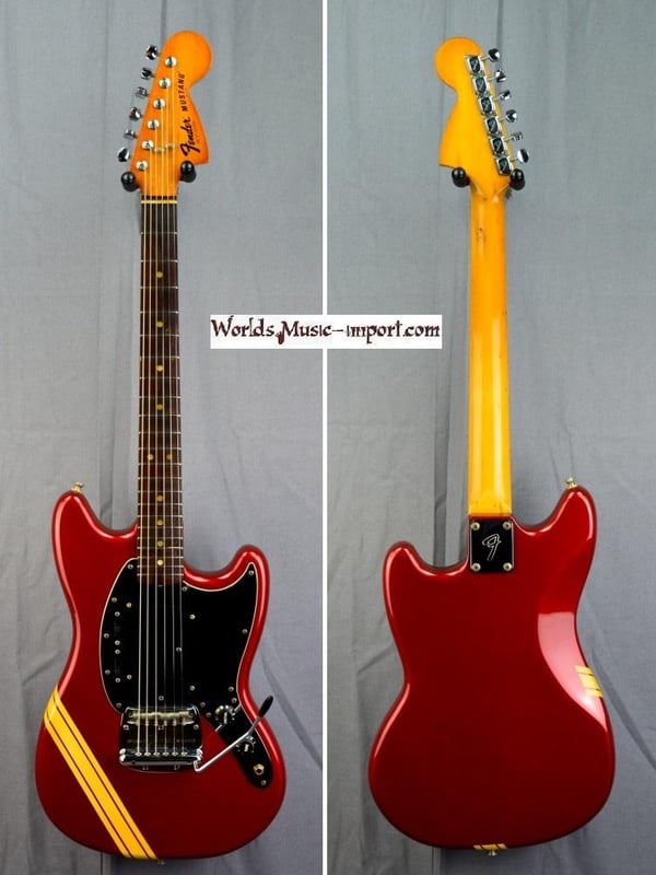 Fender mustang racing competition mg 1977 usa 18 