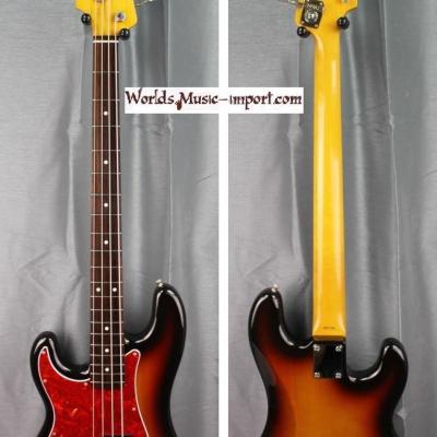 V E N D U E... FENDER Precision bass PB'62-LH 1993 - 3TS sunburst - gaucher Japon import *OCCASION*