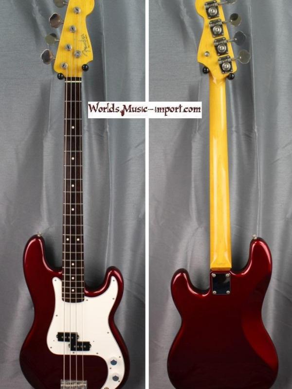 V E N D U E... FENDER Precision Bass PB-62' 2004 - OCR Old Candy Apple Red - Japan import * OCCASION*