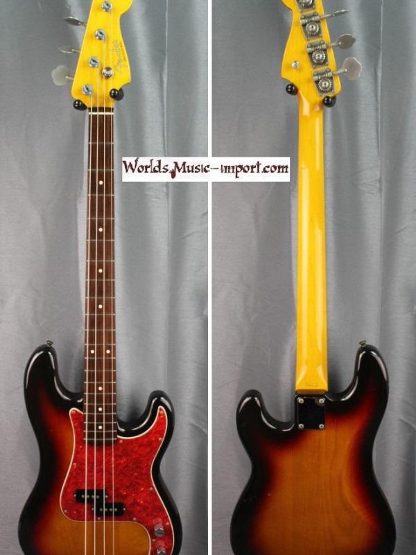 V E N D U E... FENDER Precision Bass PB'62 3TS 1998 japon import *OCCASION*