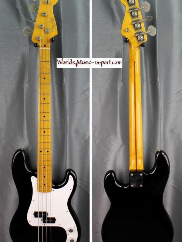V E N D U E... FENDER Precision Bass PB'57-US 2004 - black - japan import *OCCASION*